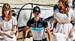 Andy Schleck pendant la premi�re �tape du Tour de France 2011